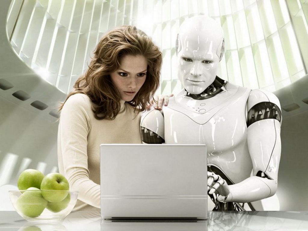 robot en mens aan het werk robot en mens aan het werk