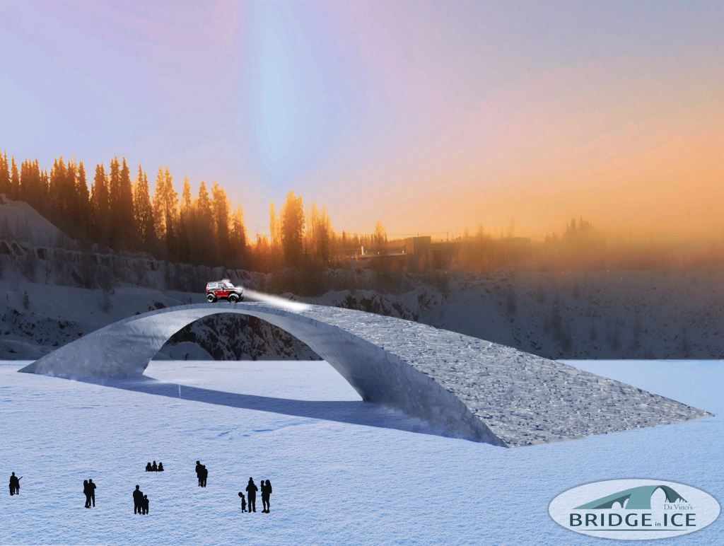 bridge on ice