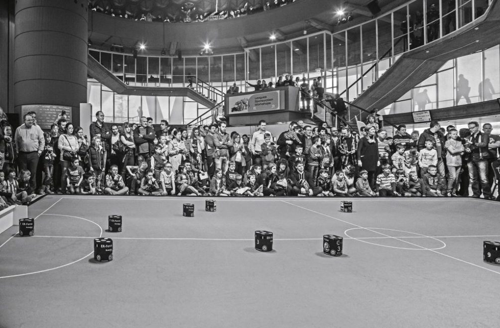 Evoluon Eindhoven, The Battle of Robots, University of Technology Eindhoven 2016