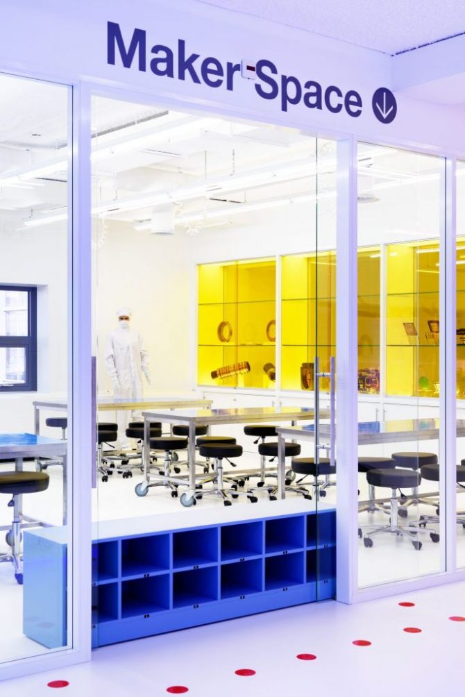 het nieuwe ASML Experience Center: Maker Space