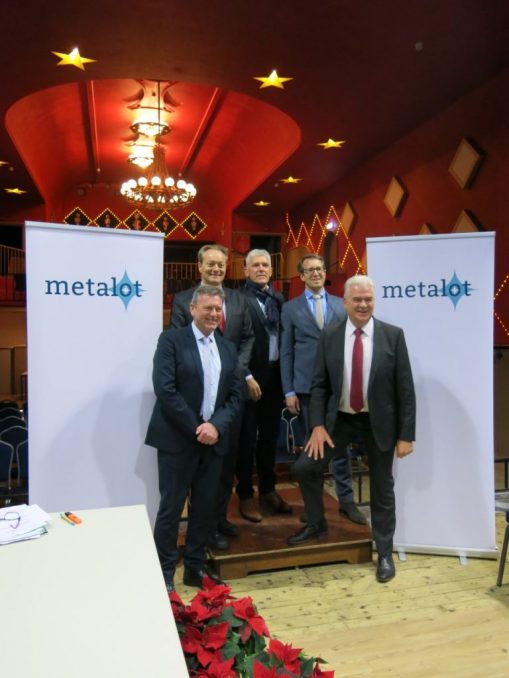 De belangrijkste aanjagers van Metalot