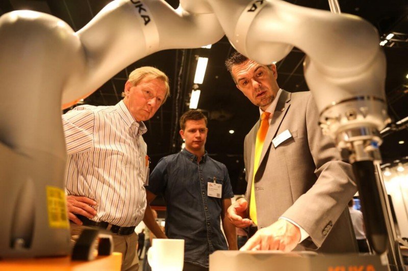 Mikrocentrum beurs robots Elodie Burrilon Huxopix