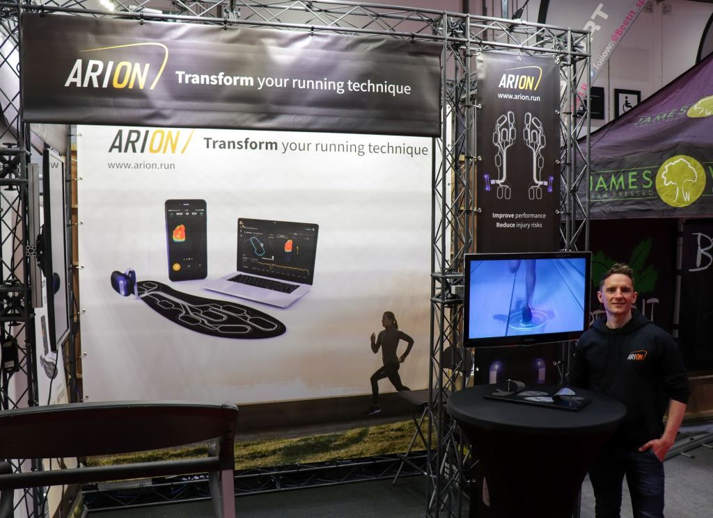 London Marathon Expo 2018 booth