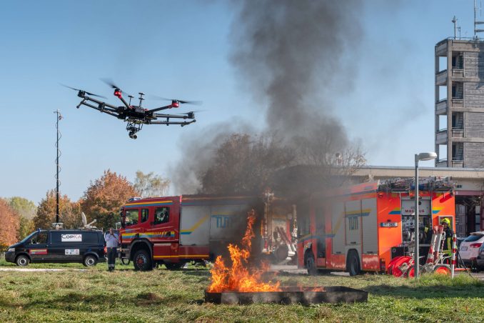 Multicopter im Einsatz