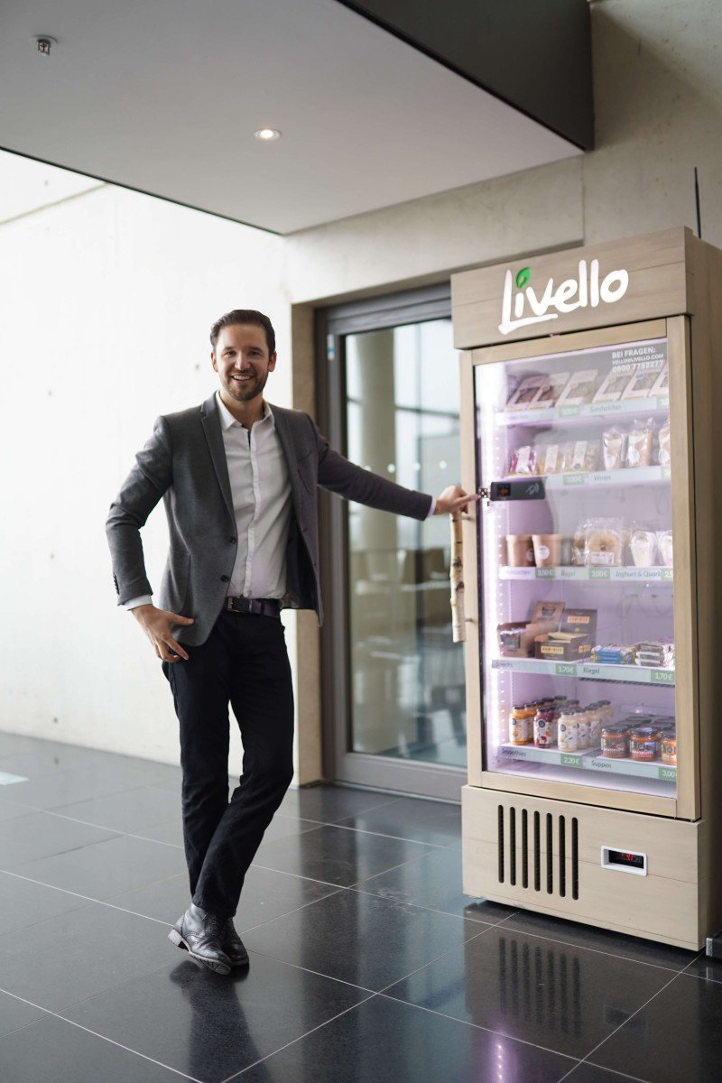 Alex at fridge2 Livello-Gründer-Alexander-Eissing