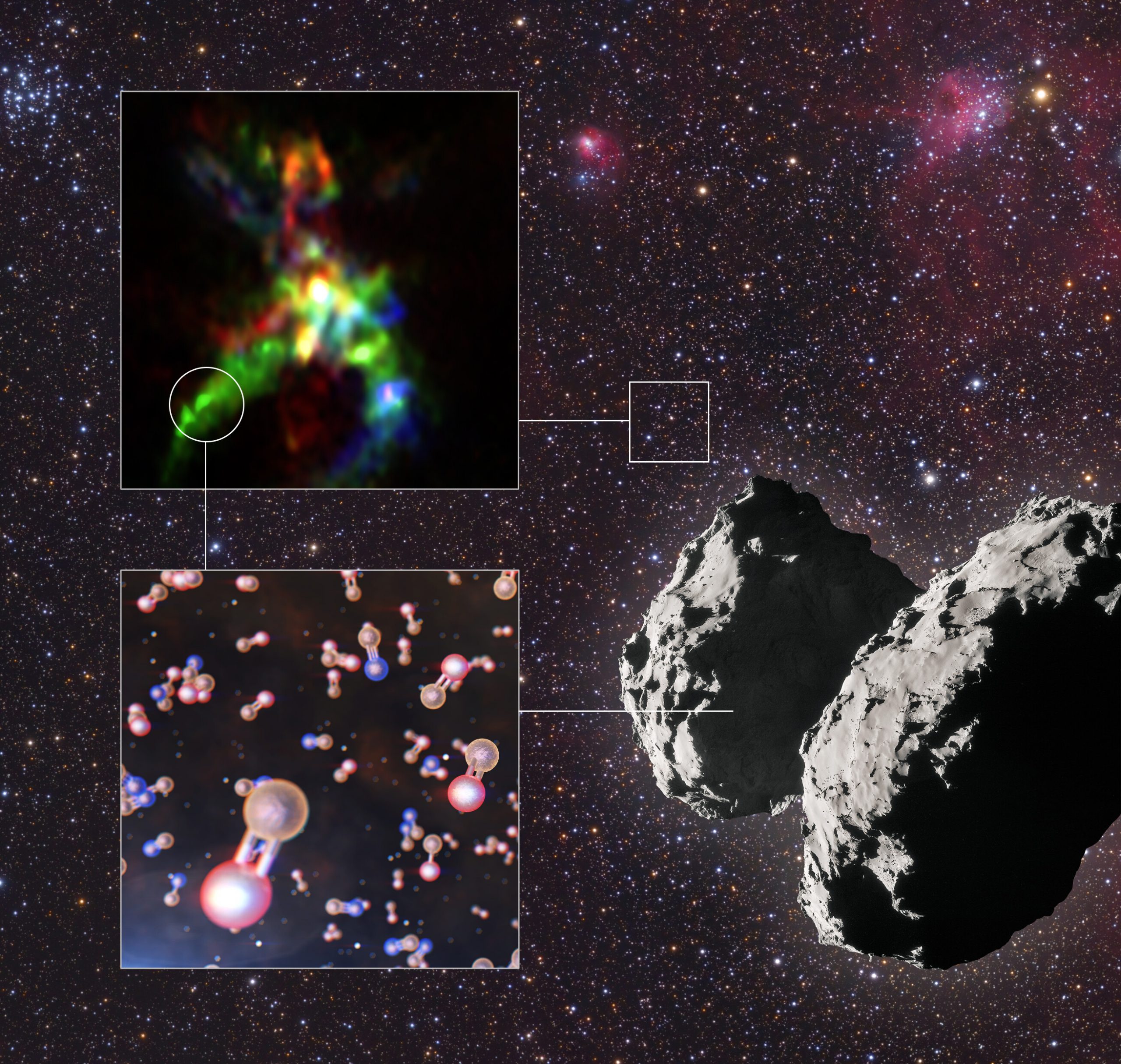 Phosphorus-bearing molecules found in a star-forming region and