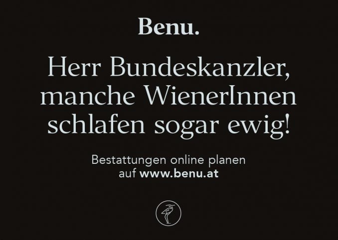 Benu, Bestattung, Sterbevorsorge