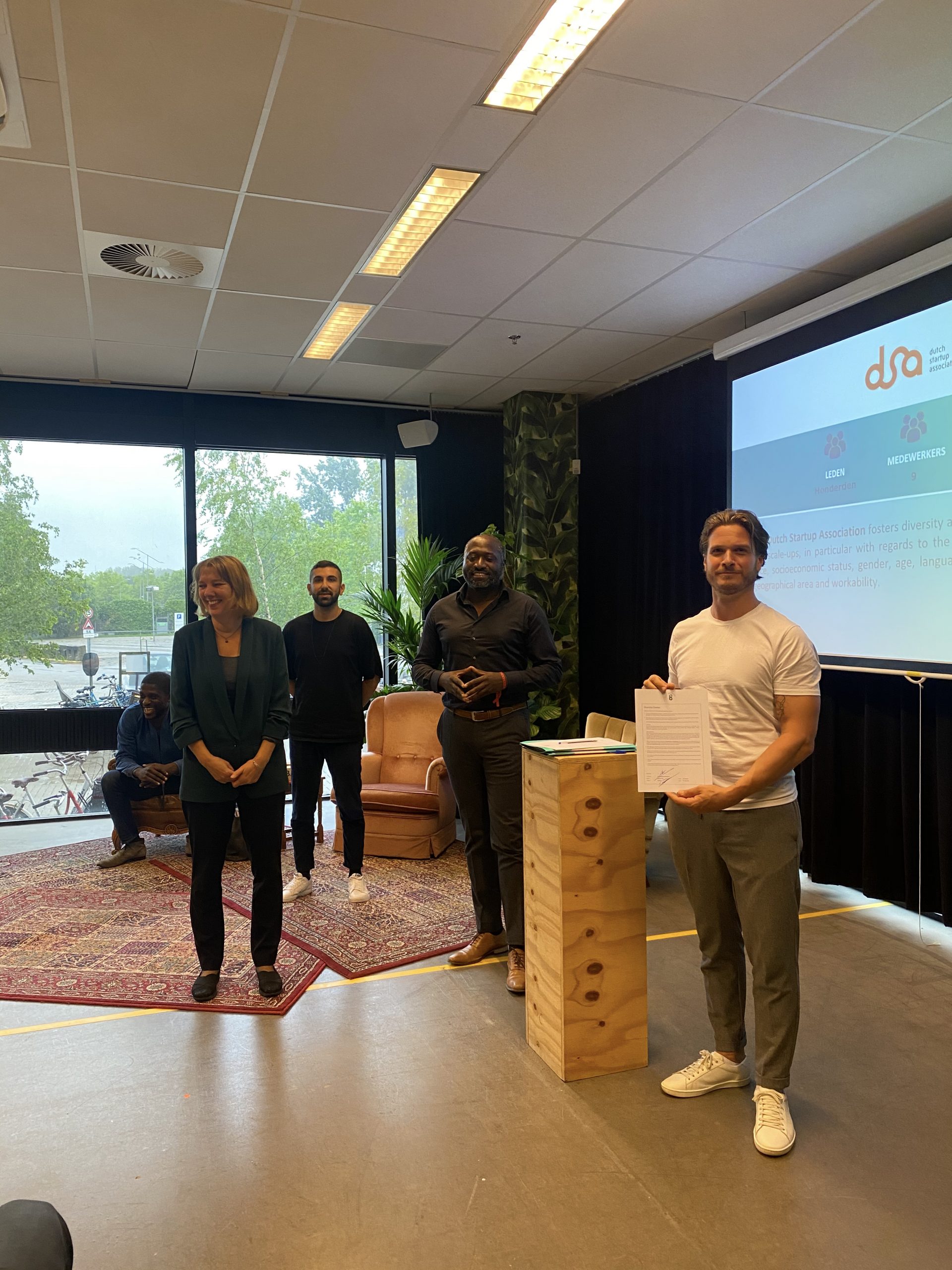 DSA Ondertekening Charter voor Diversiteit DSA Ondertekening Charter voor Diversiteit