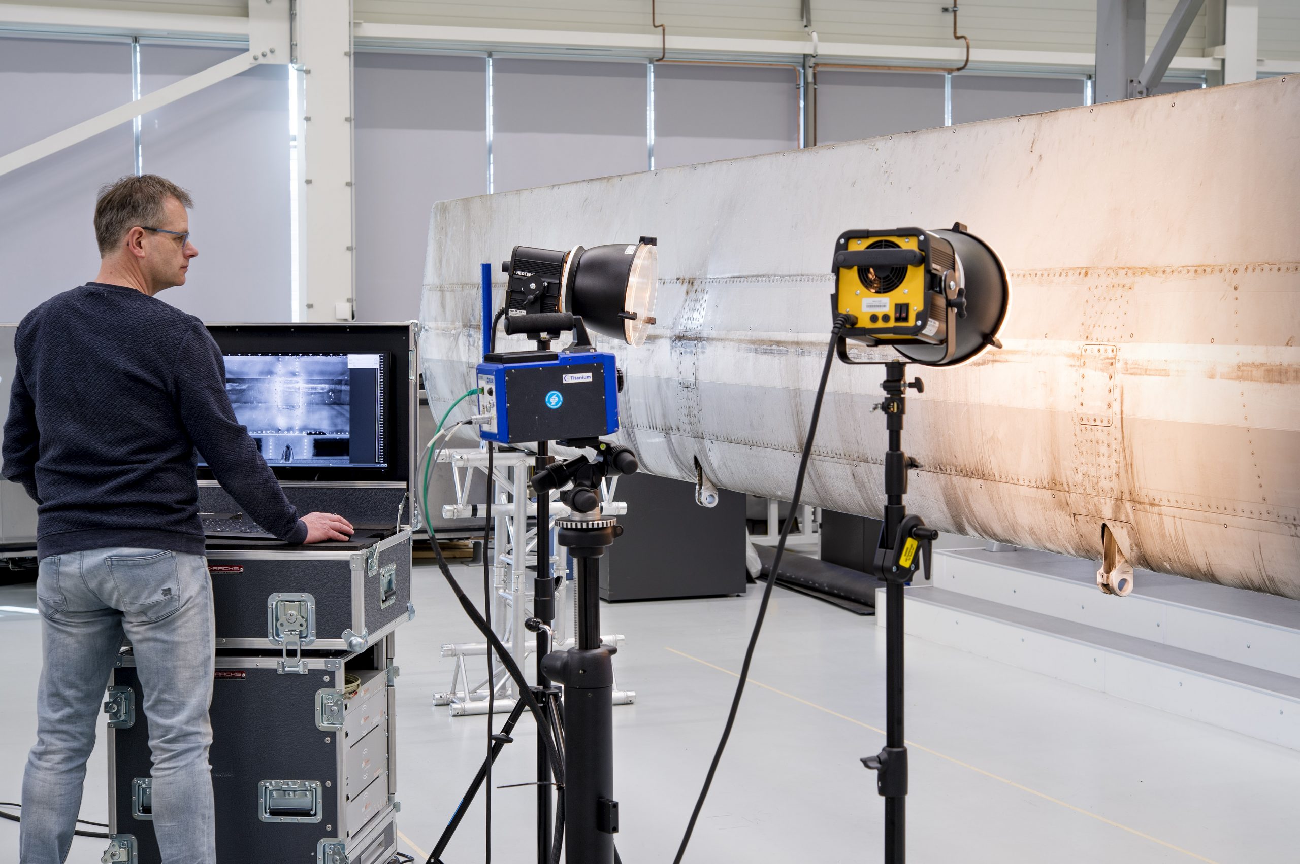 Active Thermography, DCMC, © NLR Active Thermography, DCMC, © NLR