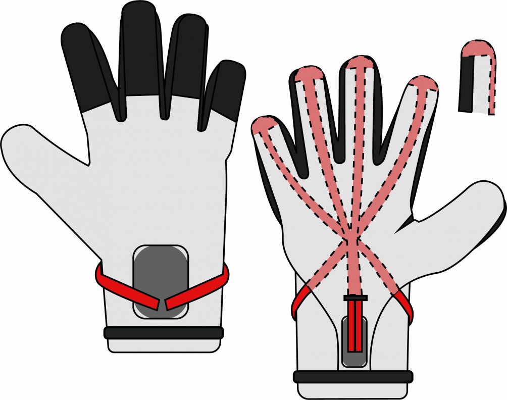 research goalkeeper gloves