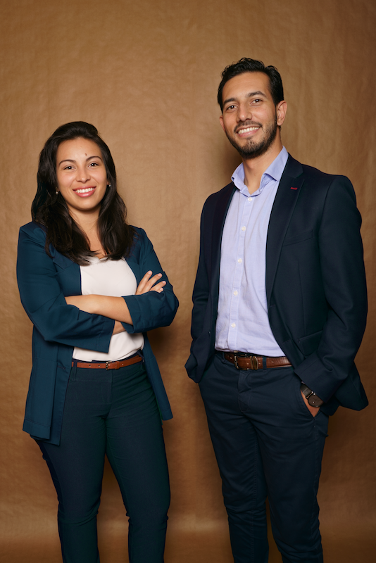 Daniela Arias en Alejandro Ortega, de founders van Sibö. Beeld: Sibö