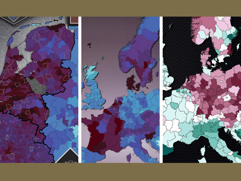 Omslag Corona in Europa Omslag Corona in Europa