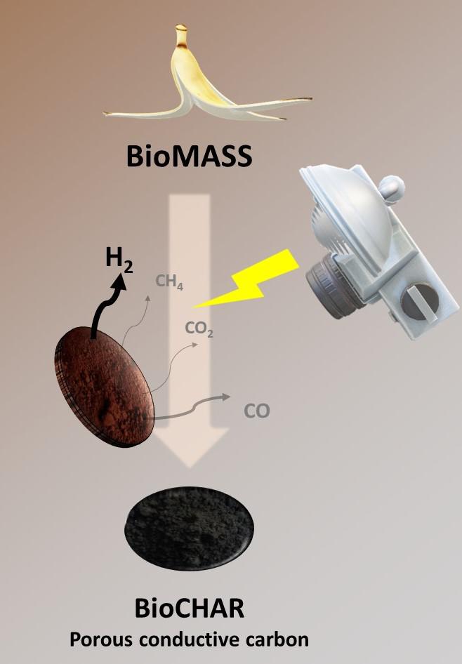 Biomass BioChar image from EPFL