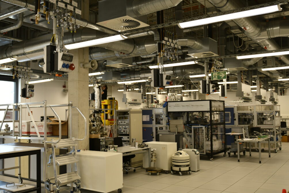 One of the labs at the Max-Planck Institute in Mülheim an der Ruhr